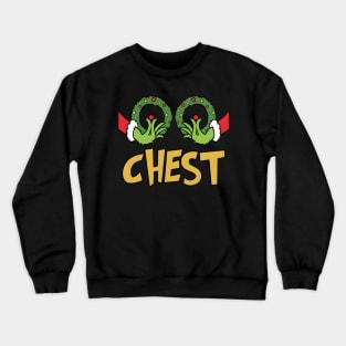 Chest Nuts Couples Matching Crewneck Sweatshirt